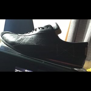 Authentic, black leather, Coach Brand shoes!